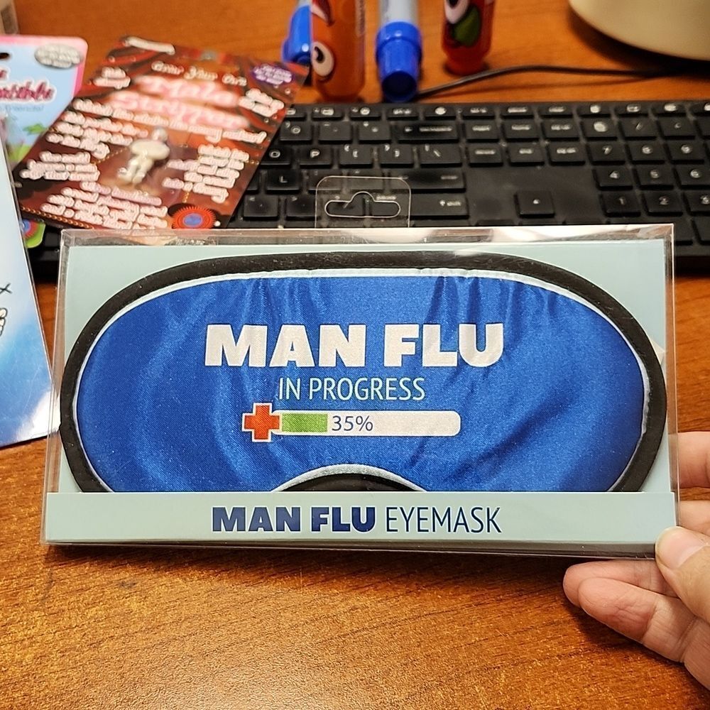Man flu eye mask